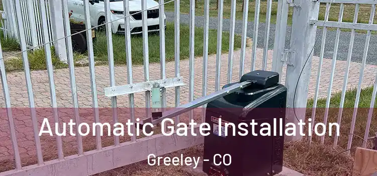  Automatic Gate Installation Greeley - CO