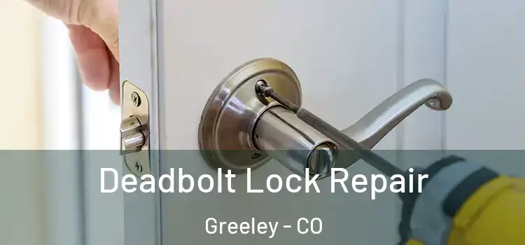 Deadbolt Lock Repair Greeley - CO