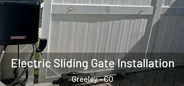  Electric Sliding Gate Installation Greeley - CO