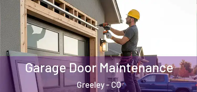 Garage Door Maintenance Greeley - CO