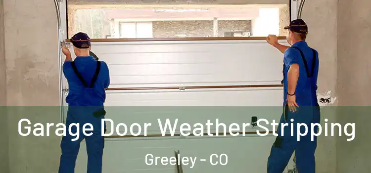  Garage Door Weather Stripping Greeley - CO