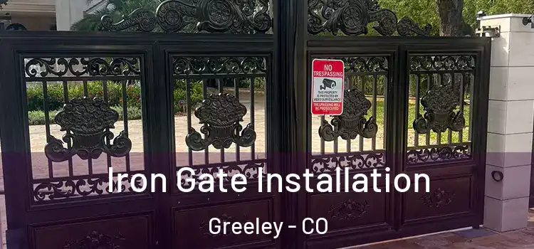 Iron Gate Installation Greeley - CO