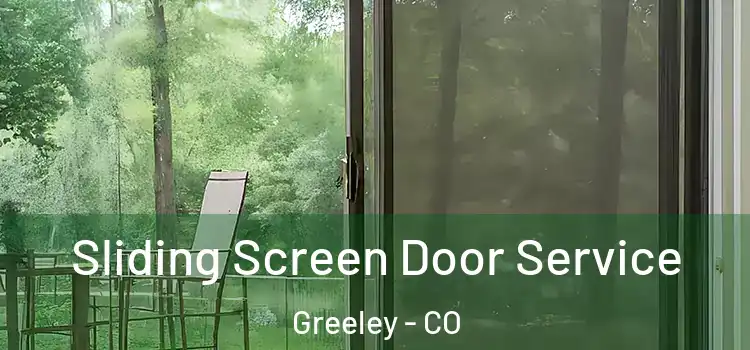  Sliding Screen Door Service Greeley - CO