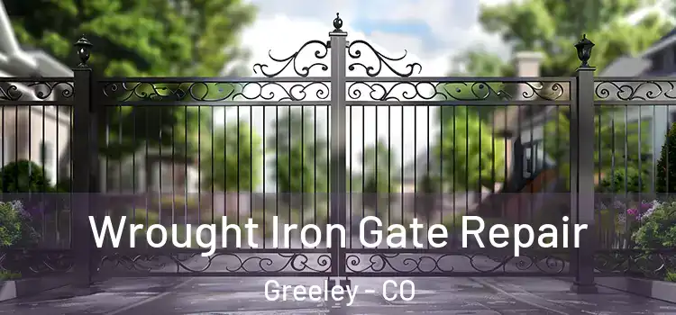 Wrought Iron Gate Repair Greeley - CO